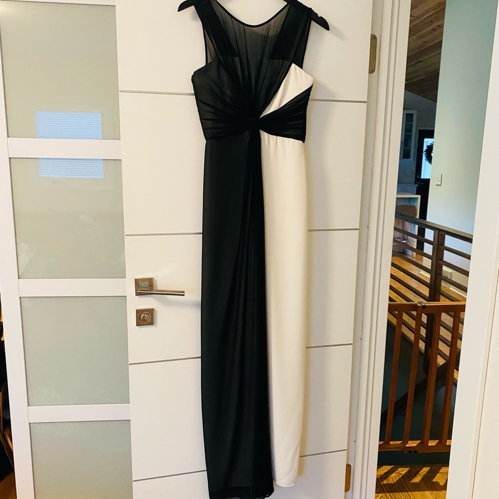 BCBG Maxazria Maxi Evening Dress
